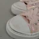 Kids Shoes, Pink/Reflective, Size 13