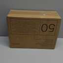 Amazon Basics Absorbent, Leakproof Male Dog Wrap Disposable Diapers, Small, Pack of 50, White