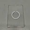 CoBak Magnetic Clear Case for 6 Inch Kindle 2024 and 2022 (11 Gen) | Compatible with PopSockets/UGREEN/Anker Magnetic Grip and Stand | Lightweight (Clear White Ring)