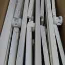 4 Tier Plastic Storage Bins with Lid 23QT, Stackable Storage Containers with Wheels, Folding Storage Boxes, Collapsible Storage Bins, Closet Organizers and Storage for Living Room, Office, Dorm (White)