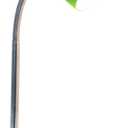 Simple Designs LD1056-GRN-LB 18.5" Gooseneck Organizer Desk Lamp with iPad Tablet Stand Book Holder and USB Port, with LED Bulb, Green (unspecified)