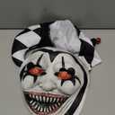 Morph Light Up Mask Kids Jester Costume Evil Clown Scary Halloween Outfit for Boys and Girls (Medium)