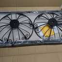 2 Pack 37" - 59" Adjustable Shepherds Hooks Stand, Hanging Wind Chimes, Hummingbird Feeders, Lanterns, Plants and Wreath, Suitable for Outdoor Indoor, Holds Up to 11 LBS