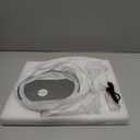 Rocollos Rechargeable Wall Mounted Lighted Makeup Mirror Chrome, 8 Inch Double-Sided LED Vanity Mirror 1X/10X Magnification,3 Color Lights Touch Screen Dimmable 360Swivel 13 Inch Extendable