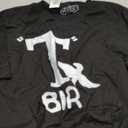 Grease T-Birds Crew Neck Short-Sleeve T-Shirt (X-Large, Black)