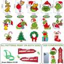 Christmas Tree Decorations 55PCS Exquisite Christmas Tree Decorative Hanging Ornaments Holiday Xmas Ornaments Christmas Decorations Indoors Home Decor