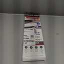 Edge Guard - 3/4 in x 48 in, Clear U Channel Pack of 8 for Labelling, Cabinet Protection, Trim to Fit