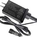 12V 9W LED Controller with Extension Cord, 0.75A Class 2 Power Supply Ip44 Low Voltage Transformer US Plug for Christmas String Light Inflatable Decorations