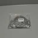 Sun Shade Hardware Kit for Rectangle and Square Sun Shade Sails Installation,5 inch Heavy Duty Anti-Rust Sail Shade Hardware Kit with 50 ft Cable Wire Ropes