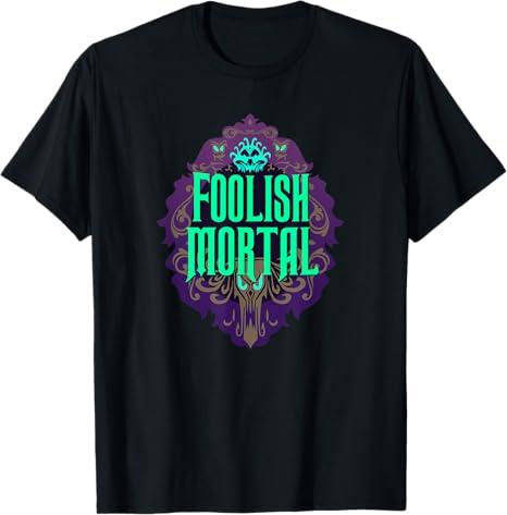 Foolish Mortal Halloween Party T-Shirt, L