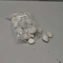 FANTIAN 5 lbs White River Rocks, Polished Pebbles for Indoor Plants, 1-2 inch Decorative White Stones for Plants Vase Aquarium Fish Tank and Outdoor Garden Landscaping Rocks