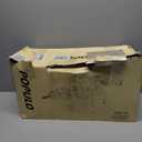 POPULO 120V Auto Feed Drain Auger,23 FT Drain Snake Suitable For 3/4"-2" Pipes For Unclogging Sinks,Shower Floor Drain and Outdoor Drain Pipe.Plumbers Snake Cleaner Include Glove,Cloth Bag