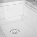 Elkay Quartz Perfect Drain 3-1/2" Polymer Disposer Flange with Removable Basket Strainer and Rubber Stopper Mocha