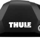 Thule Edge Flush Rail Roof Rack Feet for Cars with Integrated Profiles, 75 kg Load Capacity