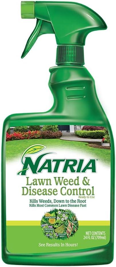 NATRIA Lawn Weed and Disease Control, Ready-to-Use, 24 oz, 1,875 SQ FT