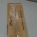 JSungo Metal Christmas Tree Stand, 16.3 inch Universal Foldable White Christmas Tree Base for 3 Ft to 6 Ft Artificial Trees (0.5-1.37 inch Pole)