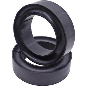 Heavy-Duty Round Rubber Coil Spring Spacer for Car,Universal Rubber Coil Spring Booster for 5" & 5.5" O.D. 2 Packs