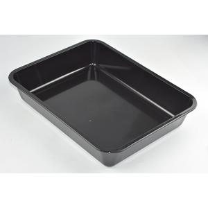 Black Metal High-Sided Oven Dish (13.5 x 9In.)