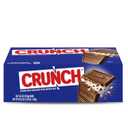 CRUNCH, Bulk 36 Pack, Milk Chocolate and Crisped Rice, Full Size Individually Wrapped Candy Bar, 1.55 oz Each, Best By Oct. 21, 2026