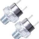 2PCS 165-200psi Air Pressure Switch Tank Mount Thread 1/4" NPT 12V/24V DC 165-200 PSI Air Train Horn Compressor Tank Pressure Control Switch 1/4 inch