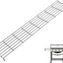 66045 Warming Rack for Weber Genesis II 400 Series, Genesis GS4 II S410 E410 SE410, Series Gas Grills, Stainless Steel Grill Rack for Weber Genesis 2 62011001 67010001 Grill Parts Replacement, 32.7''