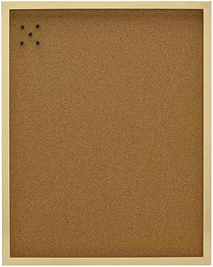 Mikasa Gold Framed Cork Board, Includes 5 Tacks