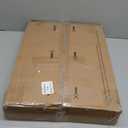 Folding TV Tray Adjustable Dinner - Trays for Eating On Couch Wooden Tables Mate Stand Foldable Desk with Cup Holder Portable (Rustic)