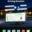 9.26" Wireless Car Play Screen for Apple CarPlay & Android Auto, Portable Car Tablet with Backup Camera, Mirror Link, OTA Updates, Bluetooth 5.2, GPS Navigation, Plug & Play, Voice Control