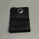 YoungsTex Short Blackout Curtains 40 Inch Length for Bedroom - Black Kitchen Window Drapes with Grommet Thermal Insulated Privacy for Bathroom Small Window, 2 Panels, 42 x 40 Inch