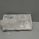 Bathroom Counter Organizer with 3PCS Qtip Holder, Marble Toothbrush Holders for Bathrooms, Bathroom Organizers and Storage with Drain Holes, Electric Toothbrush Holder, Vanity Organizer (Black)