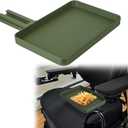 for Permobil Wheelchair Tray Table Compatible with M300 M3 M1 F3 F5 K300 Ps Models Sliding Design for Standard Rail Armrests Compact 5.91 x 9.61 Inch Surface to Hold Items Secure