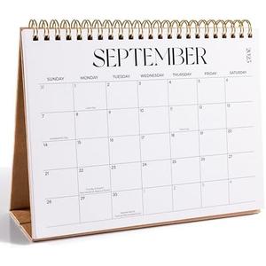 Small Desk Calendar 2024-2026, Jokotha Standing Flip Calendar, September 2025 to December 2026, 16 Month Desktop Calendar with Stickers & Minimalist Design, 8"x6" Small Desk Calendar 2024-2026, Jokotha Standing Flip Calendar, September 2025 to December 2026, 16 Month Desktop Calendar with Stickers & Minimalist Design, 8"x6"