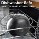 Wok Pan with Lid,12.6 inch Hybrid Woks & Stir-fry Pans Nonstick Stainless Steel Cookware, Cooking Wok for Induction Cooktop, Double Coated Honeycomb Pan