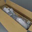 Toilet Seat Riser for Seniors, Raised Toilet Seat with Handles, Adjustable Height & Width, 400lb Handicap Elevated Toilet Seat, Fit Any Toilet (Grey)