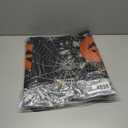 Baccessor Halloween Kitchen Mats Set of 2, Spooky Pumpkins Spider Web Ghost Kitchen Mat Rug Low-Profile Non Slip Absorbent Kitchen Floor Mats for Fall Home Party Decor 17x29 and 17x47 Inch (Black)