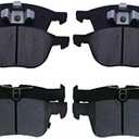 EXPPOWER Replacement for Ceramic Brake Pads Front and Raer Ford Escape 2017/2018/2019 2.5L/FWD and with 1.5L (D1044 D1665)
