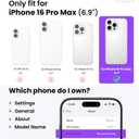 ORNARTO Magnetic Detachable Wallet Case for iPhone 16 Pro Max, [Compatible with MagSafe], Crossbody Wallet Case with Card Holder Wrist Strap, RFID Blocking PU Leather Wallet Phone Cover 6.9", Pink