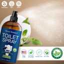 2 x Minty Eucalyptus Toilet Spray 8 fl oz - Bathroom Air Freshener Spray and Travel Size - Eucalyptus, Mint, and Citrus - Nexon Botanics