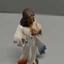 BC Catholic Divine Mercy Jesus Christ Statue, 6" H Jesus I Trust in Figure, Religious Gift, Catholic Indoor Home Decor, Handpainted Renaissance Sculpture by Buildclassic