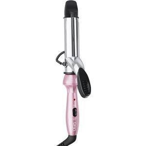 DAN Technology Mini Dual Voltage Curling Iron - Travel Size, Up to 450F for Short Hair, Nano-Titanium Barrels & 30s PTC Fast Heating (Small)