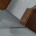 Foldable Toilet Stool, Acacia Wood Poop Stool for Potty Training, 7 Inch Wooden Bathroom Aid for Comfortable Posture, Non-Slip Grooved Design for Adults or Seniors