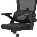 SIHOO Ergonomic Office Chair, Office Chair with Up&Down Lumbar, High Back Home Desk Chair with 3D Armrests, Computer Chair with Adjustable 2D Headrest, Tilt Function Black