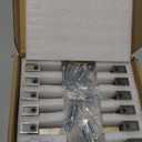 khtumeware 6 Pack 5 Inch Kitchen Cabinet Handles Brushed Antique Brass Cabinet Pulls Drawer Pulls Kitchen Cabinet Hardware Kitchen Handles for Cabinets Cupboard Handles Drawer Handles (5"/128MM Hole Center)