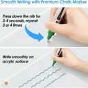 MaxGear Acrylic Dry Erase Board for Wall, 36'' x 24'' Clear Large Acrylic Writing Board Non Magnetic Floating Frameless Wall Mounted Big Whiteboard with 4 Markers,1 Eraser and 1 Cloth