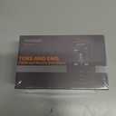 3-in-1 TENS Unit Muscle Stimulator with 30 Modes, 40 Intensities TENS Machine for Gradual Back Pain Relief Therapy, Rechargeable EMS Unit Massager with 12 TENS Electrode Pads, a Storage Bag