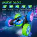 Hamdol RC Cars Toys for Kids Ages 6-12, 360 Spinning Double-Sided Remote Control Car with LED Lights, 4WD Rechargeable Toy for Boys Age 8-10, Perfect Birthday Holiday Valentines Easter Gift