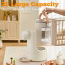 Instant Water Warmer, 2L Baby Formula Dispenser, 5 Temperature Control & 7x24H Keep Warm, Baby Bottle Warmer with Night Light, Hot Water Dispenser for All Bottles, Detachable Glass Tank