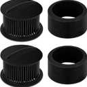 2 Pack 32R9 Replacement Filters for Bissell PowerForce Power Groom for Clean view Helix Turbo Inner & Outer Vacuum Cleaner Filter Set, Replace Part 203-7913, Model 1240, Not for Style 9 Filter