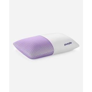 Purple Harmony Pillow - Medium Loft, Standard Size, Cooling Gel Neck Pillow
Side Sleeper Pillow, Weightless Medium Feel, GelFlex Grid and Talalay Latex Foam for Pressure-Relieving Support