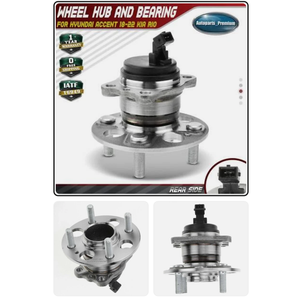 Rear LH or RH Wheel Hub Bearing Assembly for Hyundai Accent Kia Rio 2018-2022